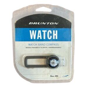 Brunton Watchband Compass w Rotating Disk Hunting Hiking Camping Survival